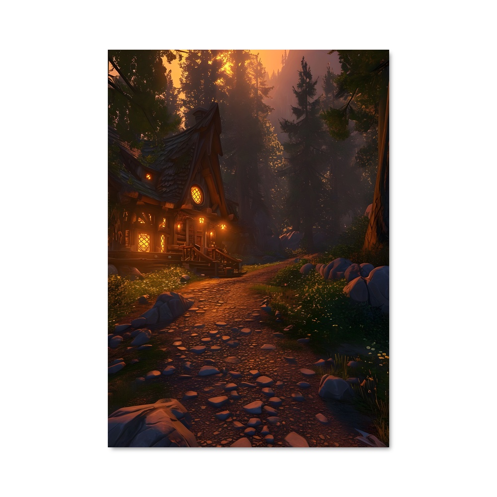 Poster Le Village Ancien